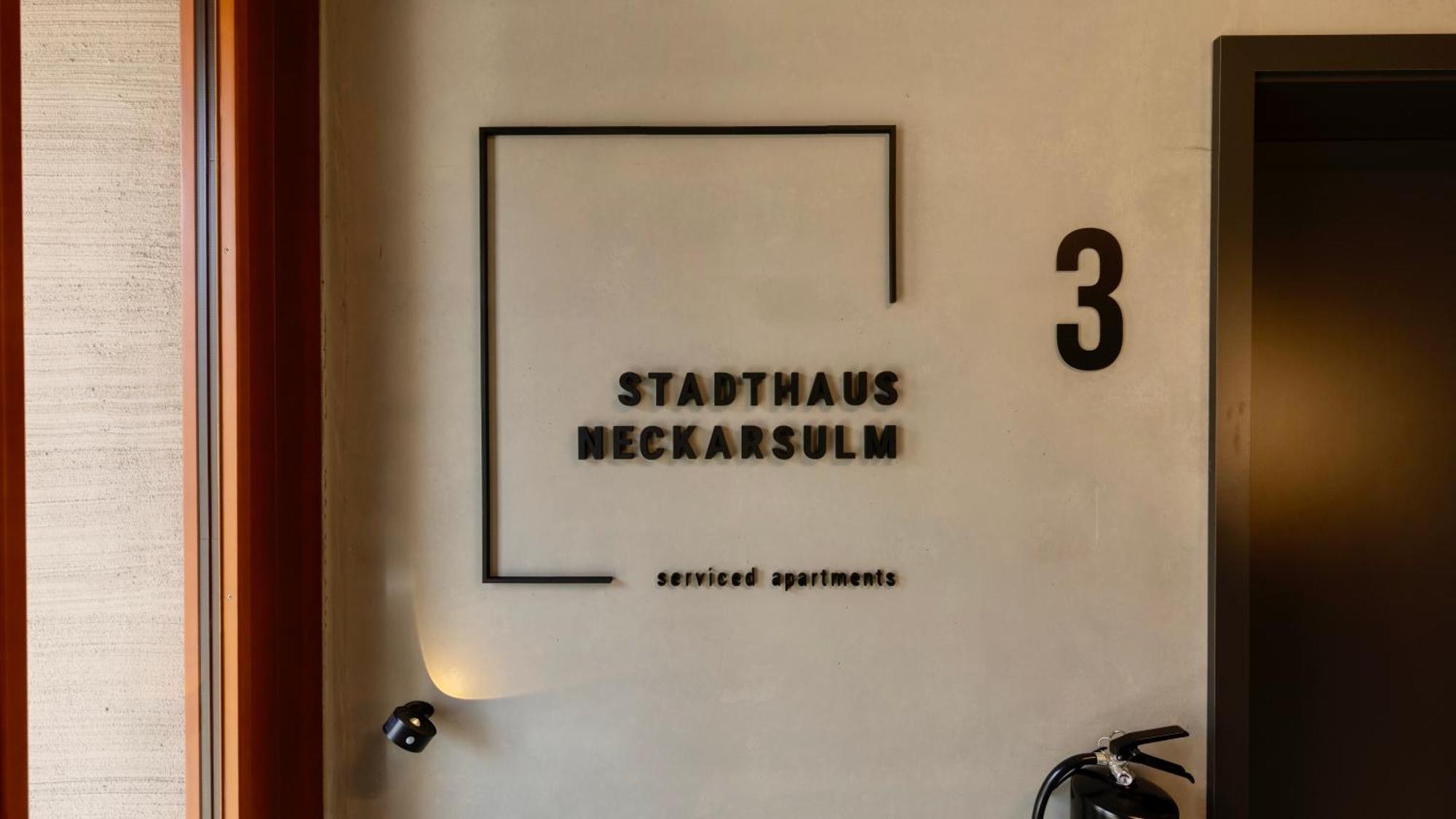 Stadthaus Neckarsulm Serviced Apartments - Stadthaus Heiner Екстер'єр фото
