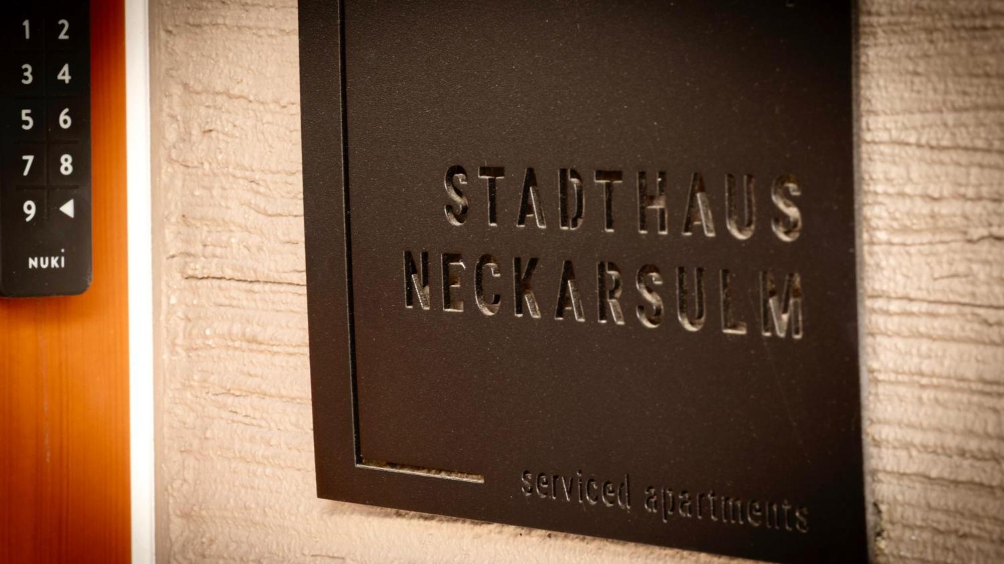 Stadthaus Neckarsulm Serviced Apartments - Stadthaus Heiner Екстер'єр фото